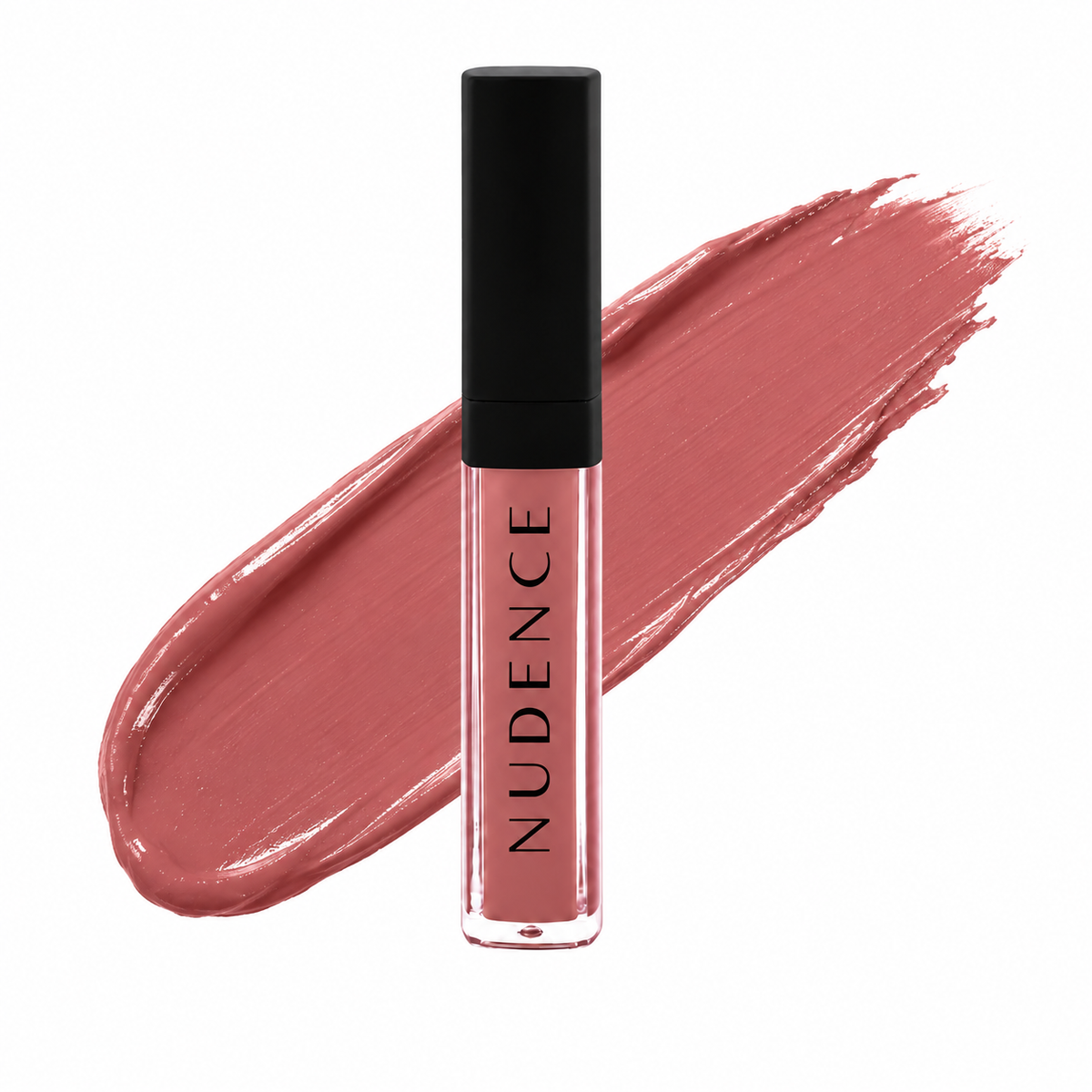 She Knows — Nudence Liquid Lipstick swatch